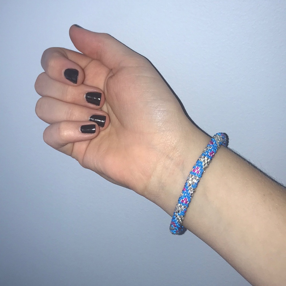 Lilly and Laura beaded bracelet
